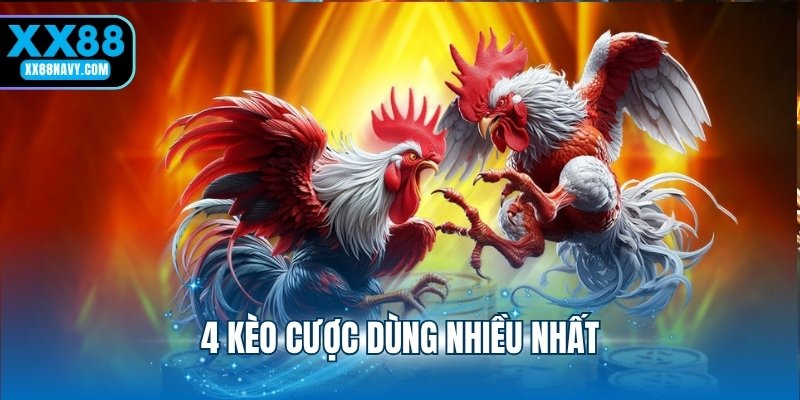 4 kèo cược dùng nhiều nhất