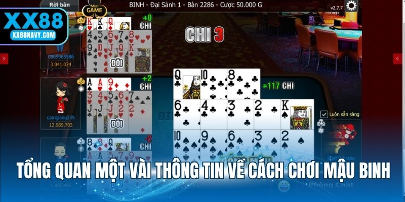 Tổng quan một vài thông tin về cách chơi Mậu Binh